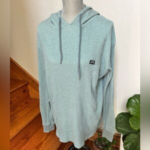 Billabong Textured Blue Hoodie